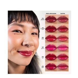 Milani Color Fetish Hydrating Lip Stain and 
R E M Beauty Lip Oil